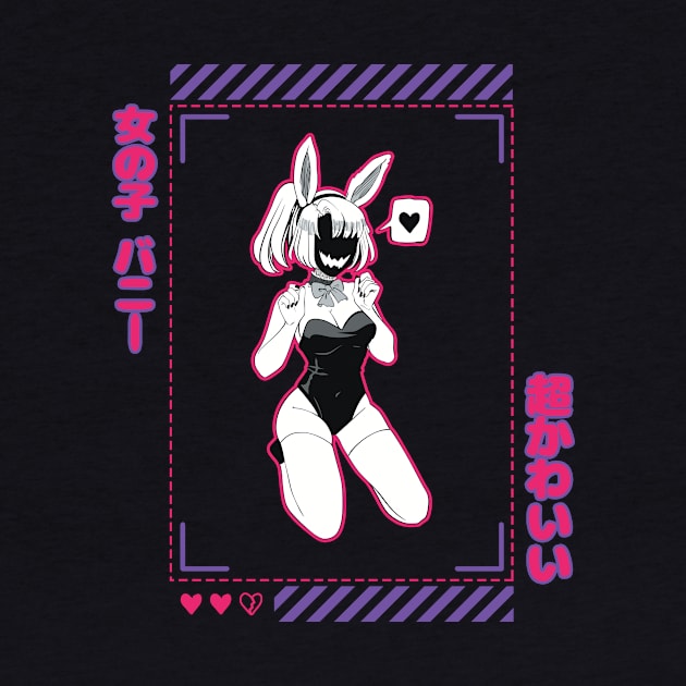 Anime Kawaii Bunny Girl Ever by Milochka